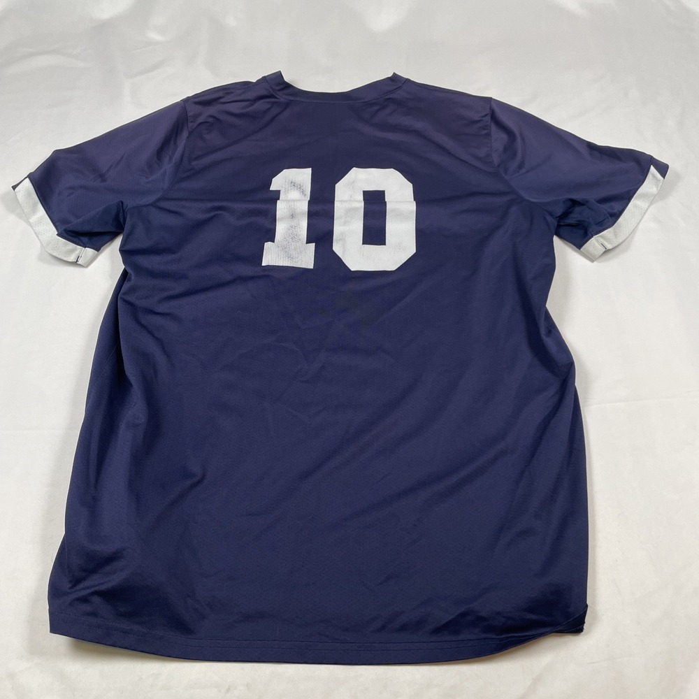 Under Armour Houston Astros Yulieski Gurriel 10 Jersey Shirt Navy Blue Mens XL - Picture 7 of 7